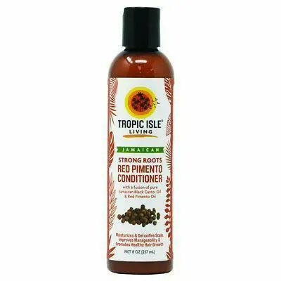 Tropic Isle Living: Strong Roots Red Pimento Conditioner 8Oz 1
