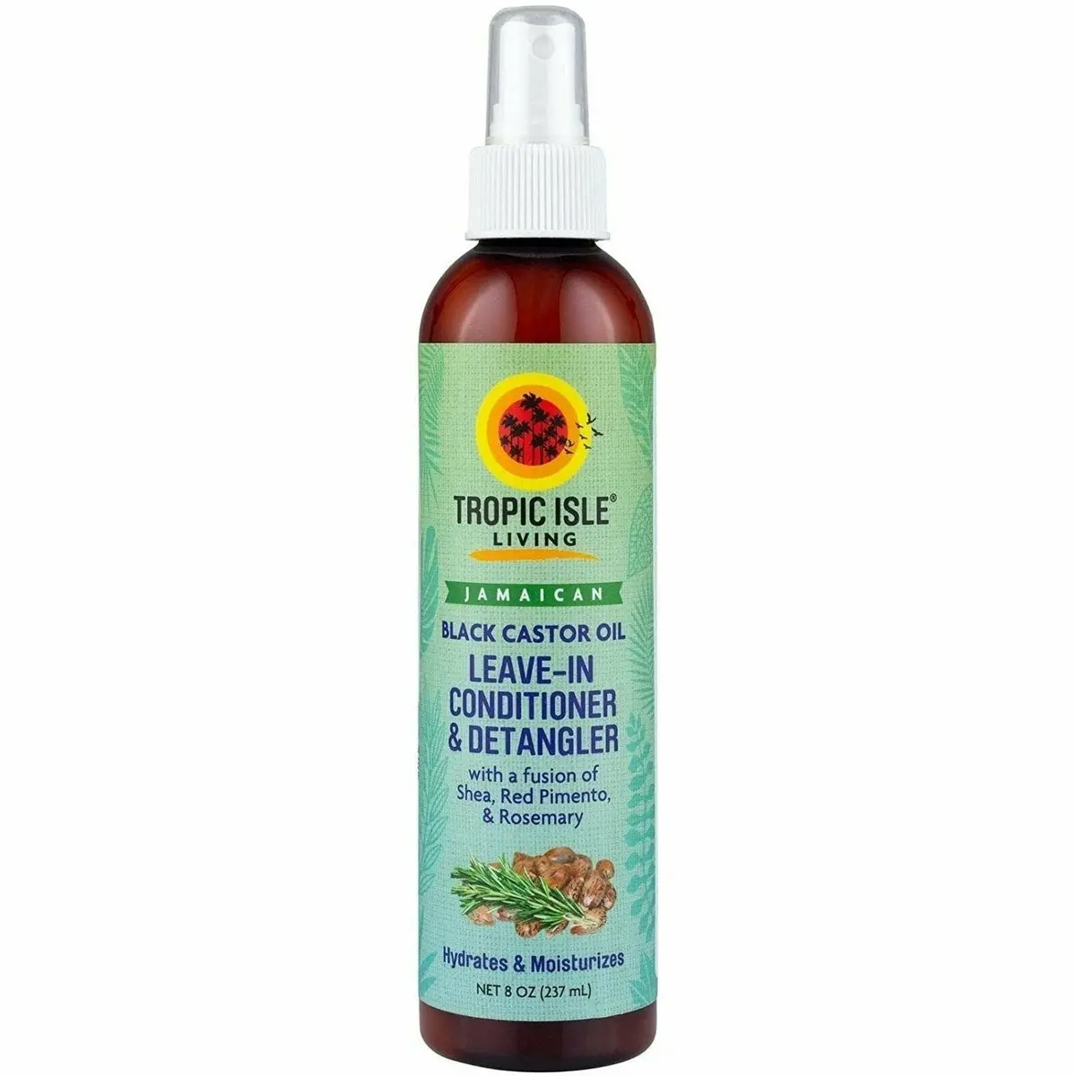Tropic Isle Living: Jamaican Black Castor Oil Leave-In Conditioner & Detangler 8Oz 1