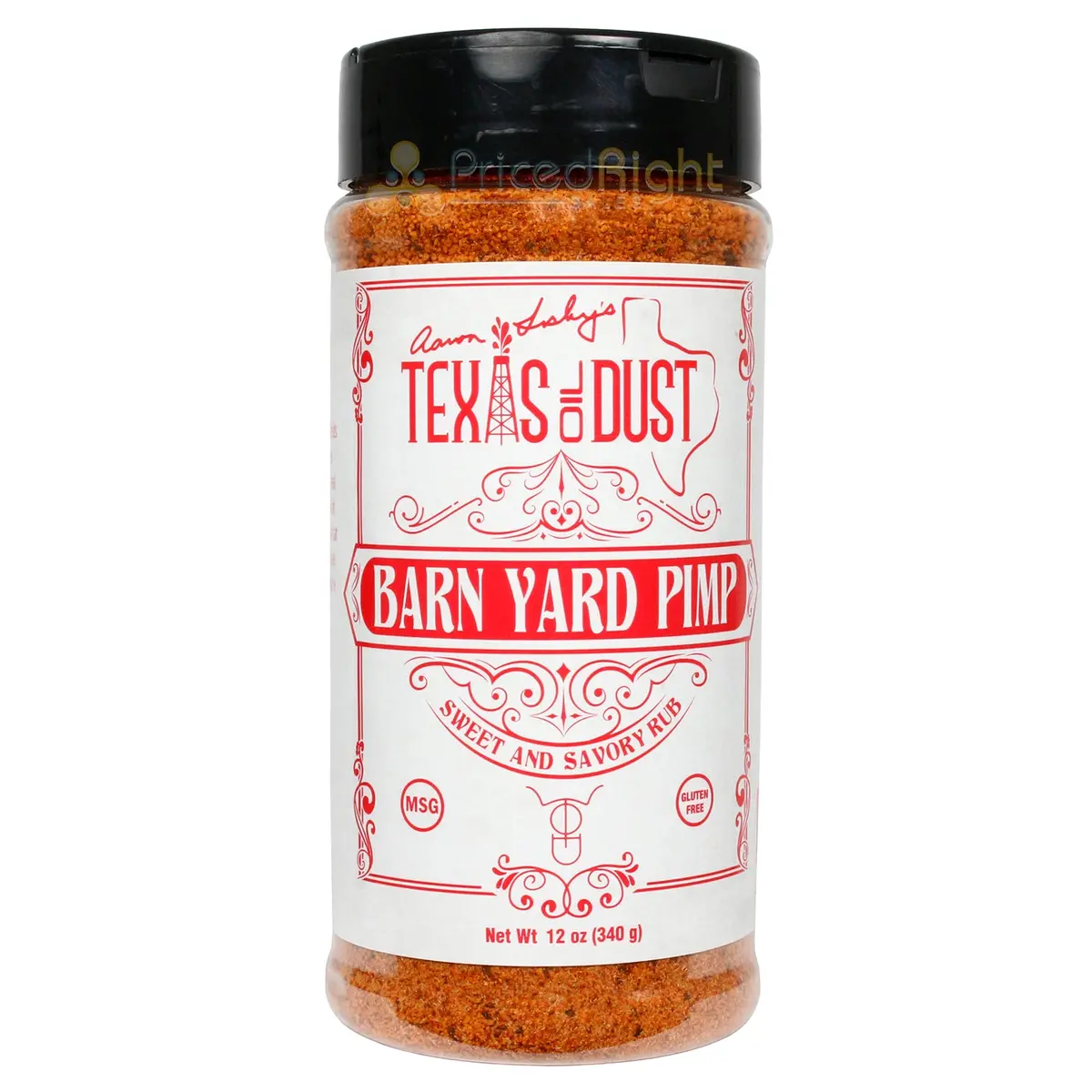 Texas Oil Dust Barnyard Pimp Chicken Rub Sweet Savory No Msg Gluten Free 12Oz 1