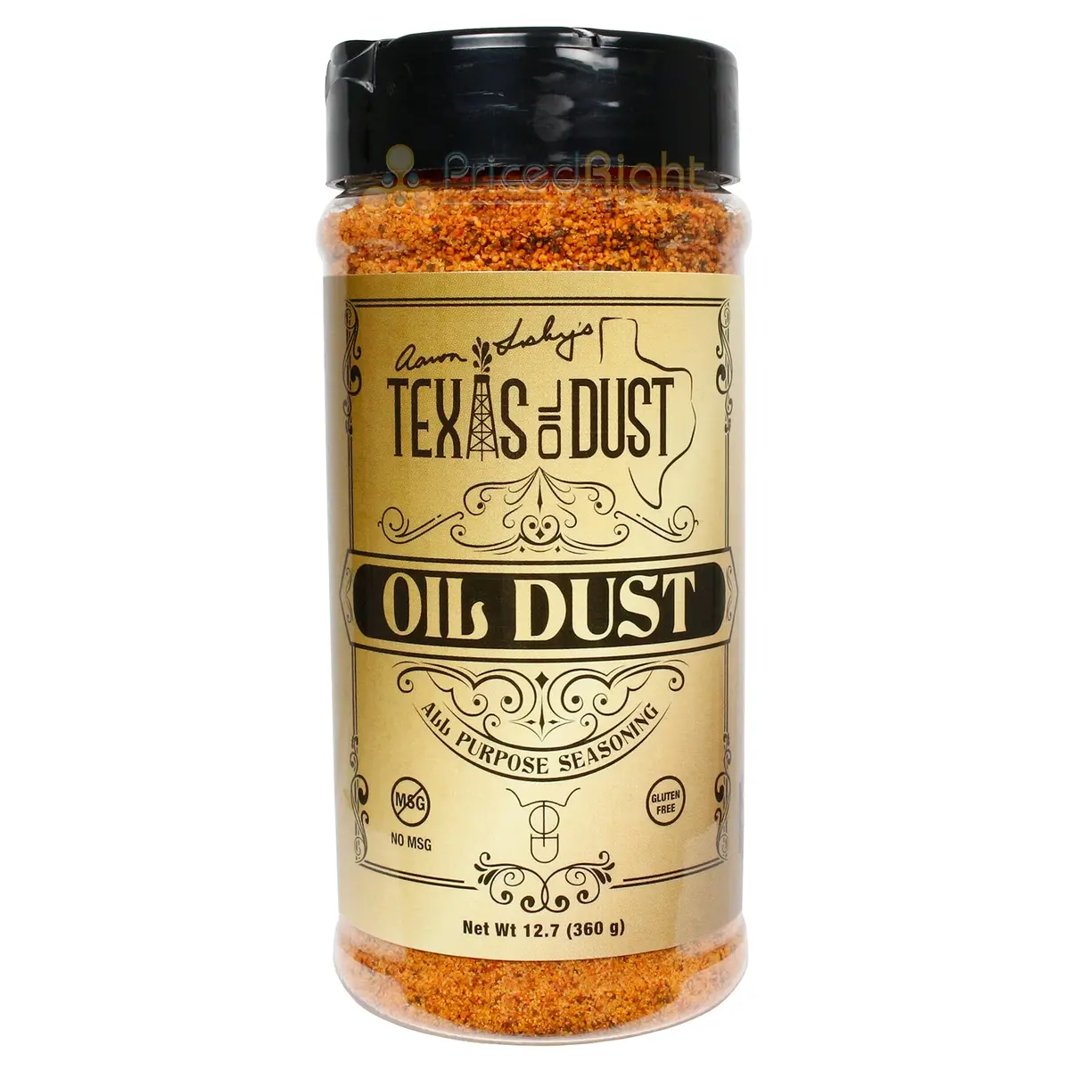 Texas Oil Dust All Purpose Seasoning Bold Flavor No Msg Gluten Free 12.6 Ounce 1