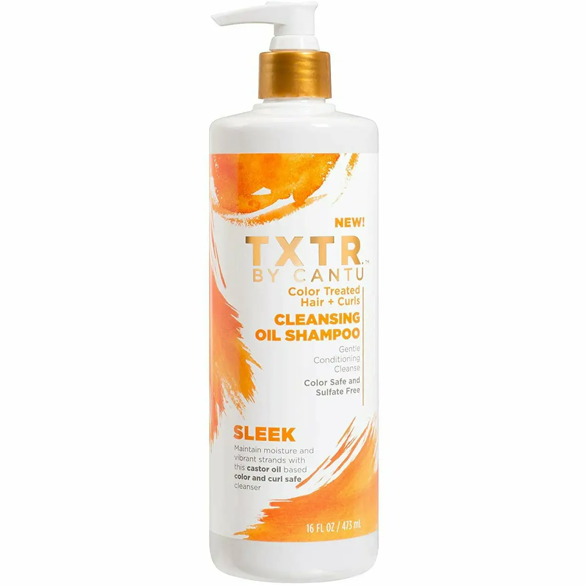 Txtr By Cantu: Color Treated + Curls Cleansing Oil Shampoo 16Oz 1