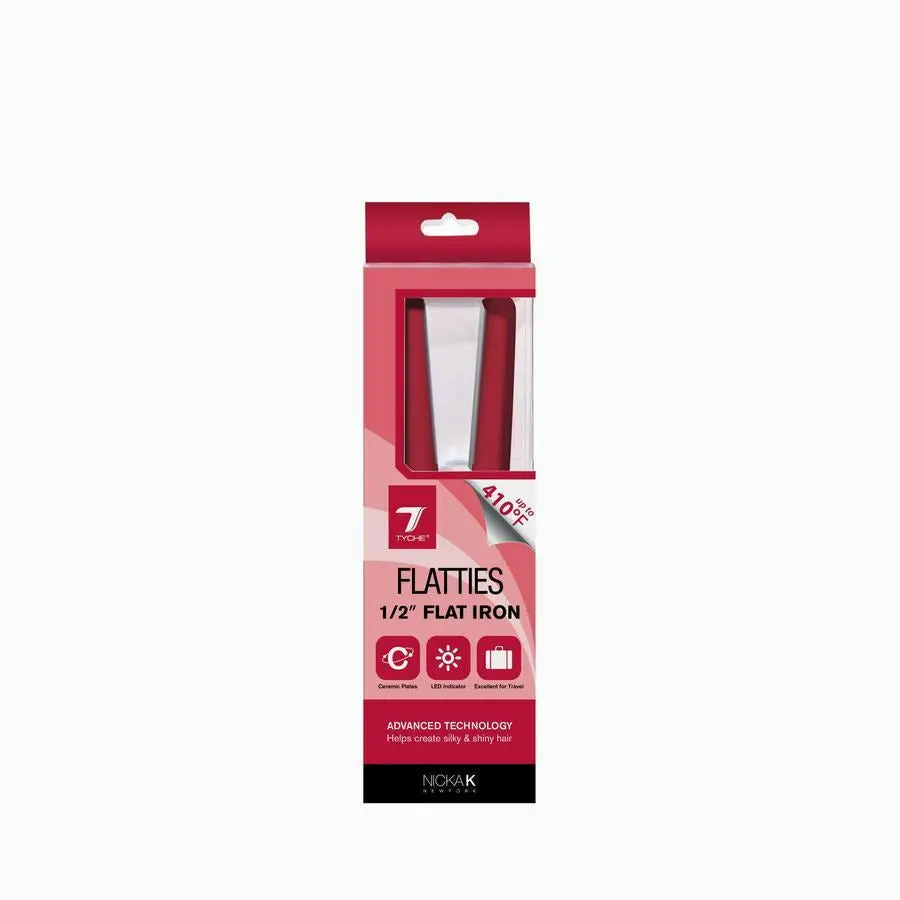 Tyche: Flatties 1/2" Flat Iron 1