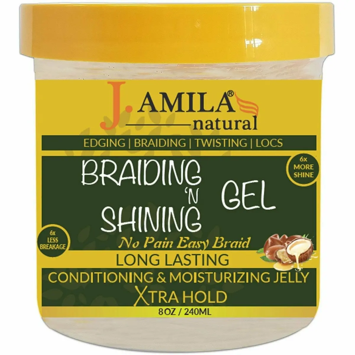 J. Amila Natural: Braiding 'N Shining Gel 1