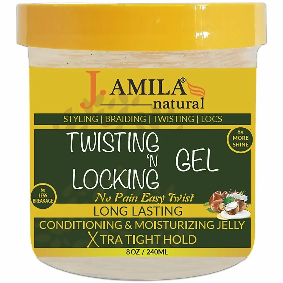 J. Amila Natural: Twisting 'N Locking Gel 8Oz 1