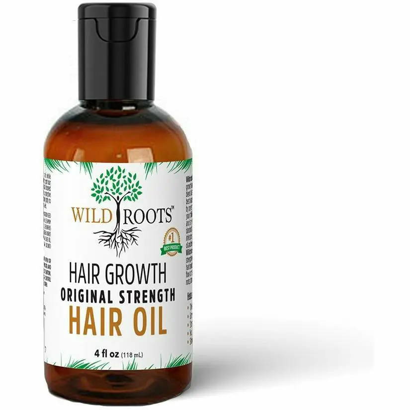 Wild Roots: Hair Growth Oil 4Oz 1