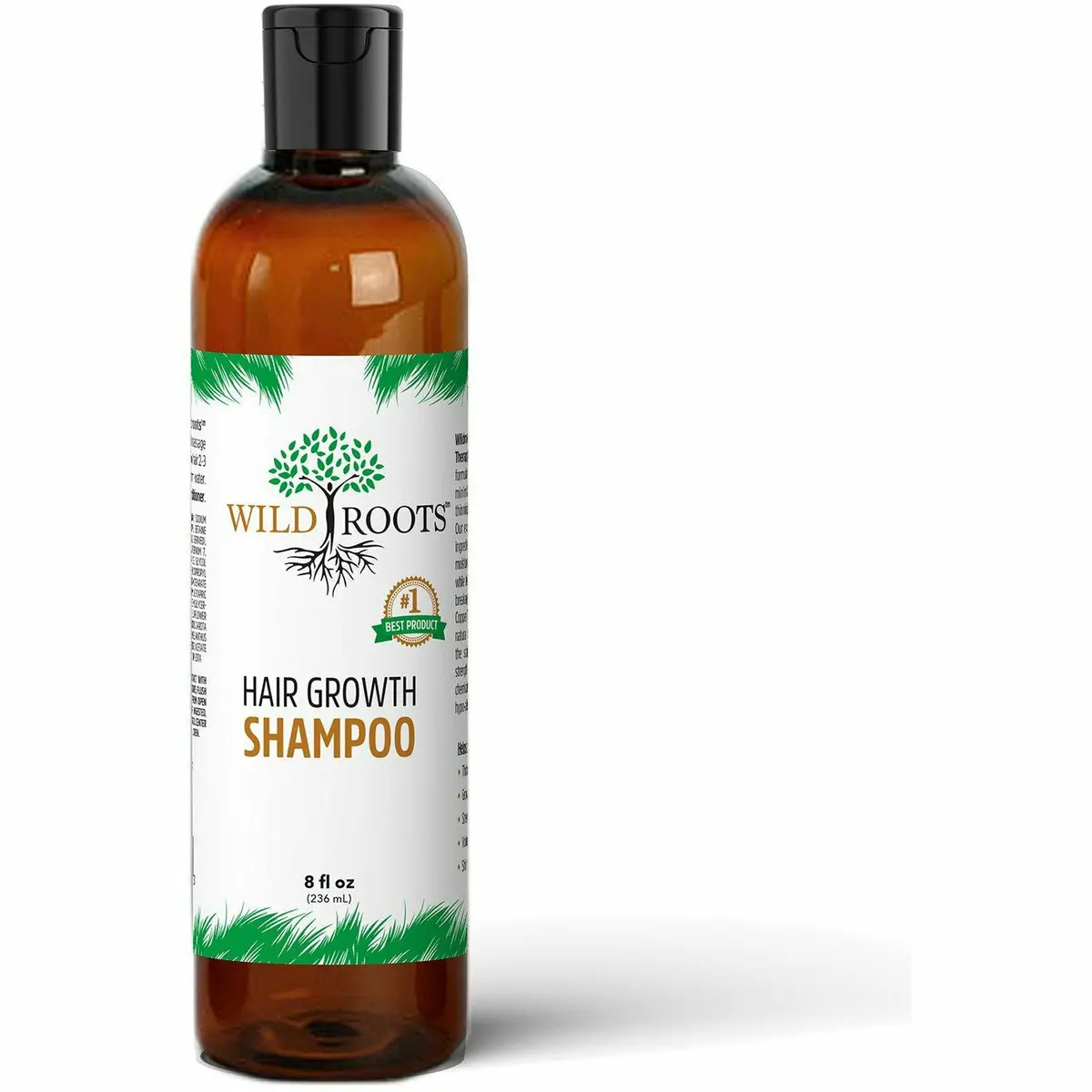 Wild Roots: Hair Growth Shampoo 8Oz 1
