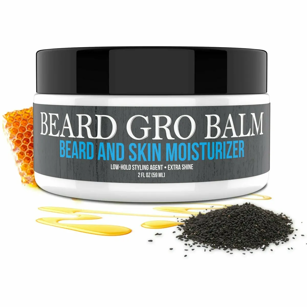 Uncle Jimmy Beard Gro Balm 2Oz 1