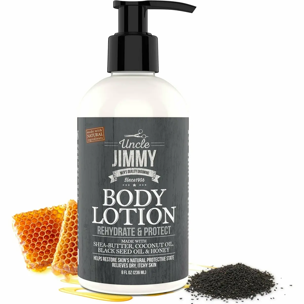 Uncle Jimmy Body Lotion 8Oz 1