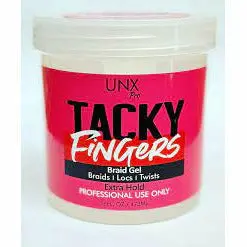 Tacky Fingers: Extra Hold Braid Gel 16Oz 1