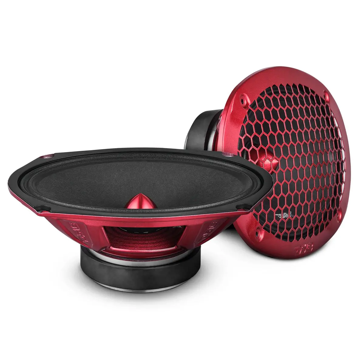 2 Pack Ds18 6X9" Midrange Loudspeakers 400 Watts Max 8 Ohm Car Audio Pro-X698bm 1