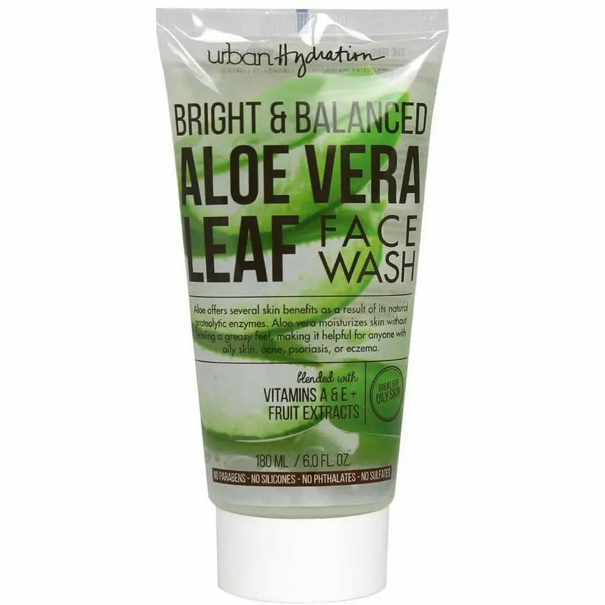 Urban Hydration: Bright & Balanced Aloe Gel Face Wash 6Oz 1