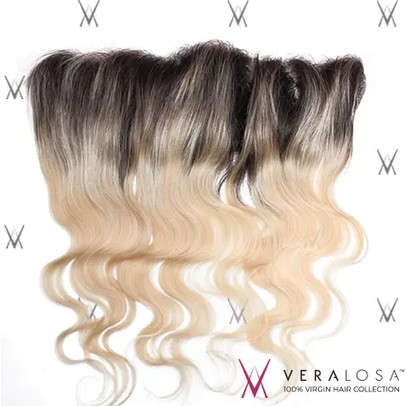 Vera Losa™ Pre-Bleached 13X4 Lace Frontal - Body Wave #1B/613 1