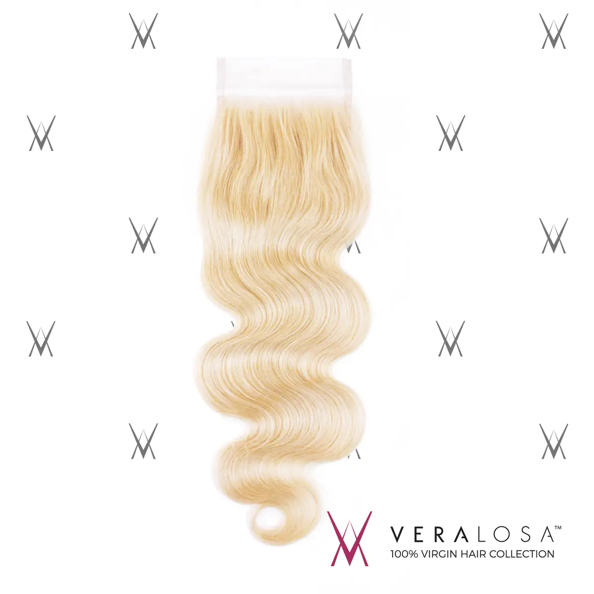 Vera Losa™ Pre-Bleached 4X4 Swiss Lace Closure - Body Wave #613 1