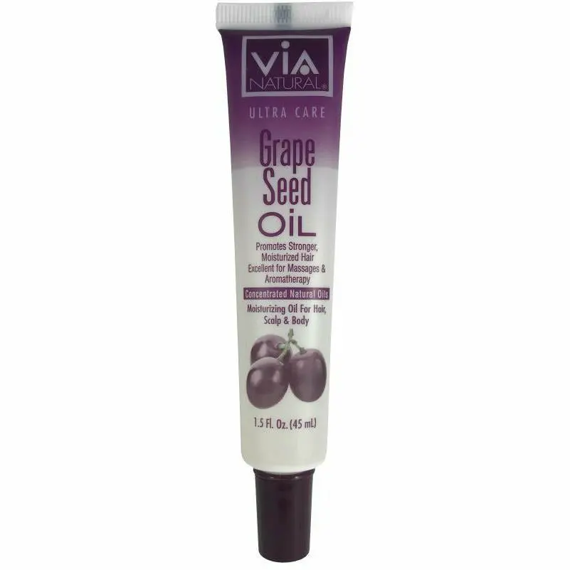 Via Natural: Ultra Care Grape Seed Oil 1.5Oz 1