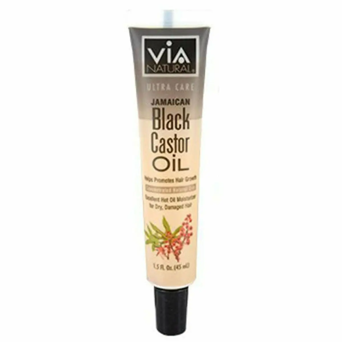 Via Natural: Ultra Care Jamaican Black Castor Oil 1.5Oz 1