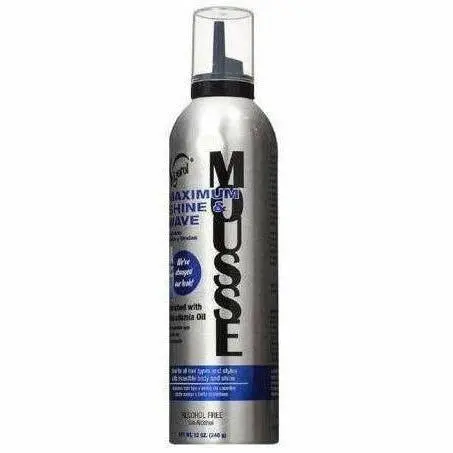 Vigorol: Maximum Shine & Wave Mousse 12Oz 1