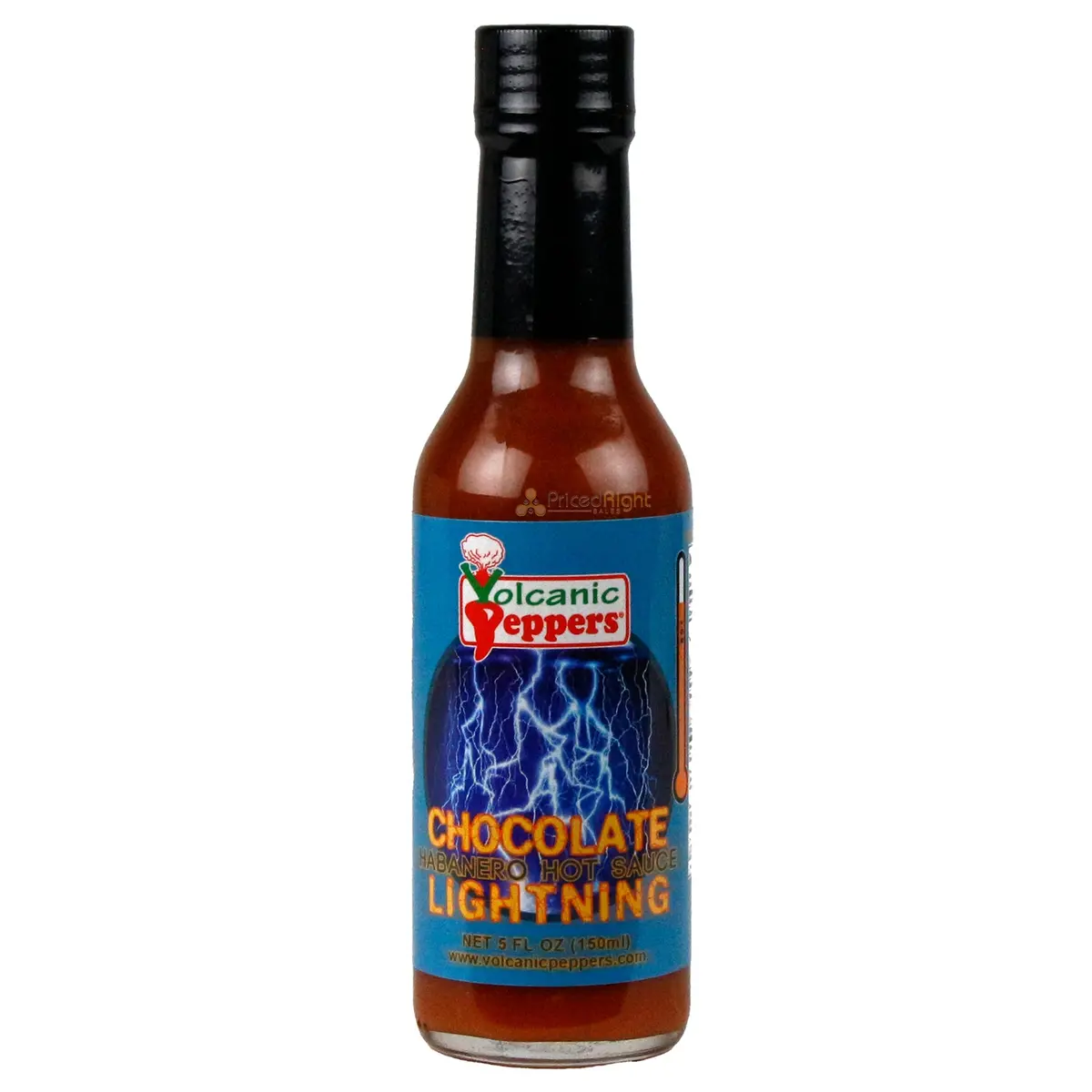 Volcanic Peppers Chocolate Lightning Habanero Hot Sauce 5 Oz Lavaclcl 1