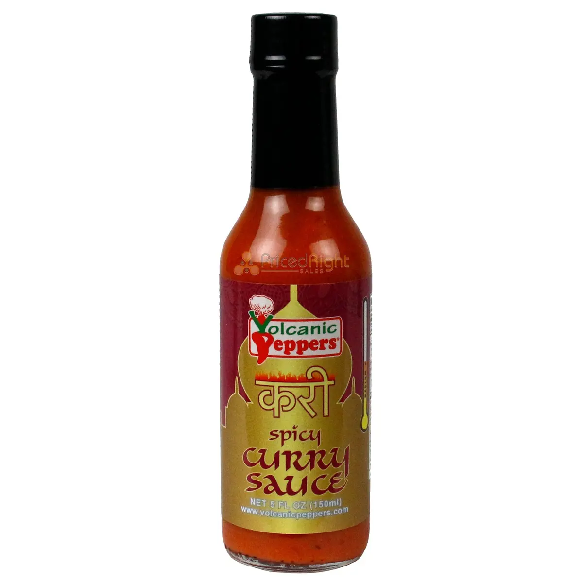 Spicy Curry Sauce 5 Oz Medium Heat Volcanic Peppers Lavagpcurry 1