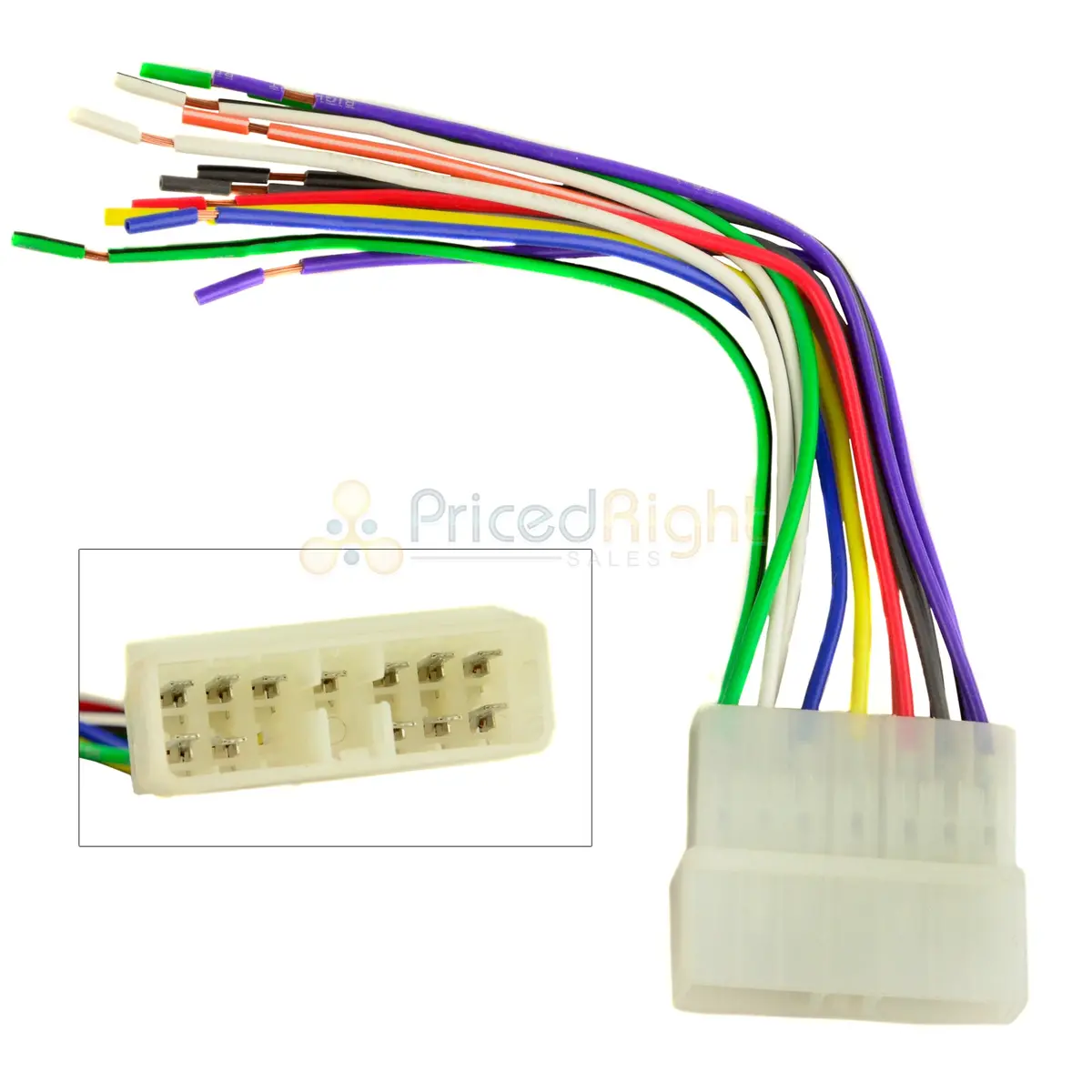 Wire Harness Adapter For 1988-1996 Jeep Aftermarket Radio Stereo Installation 1