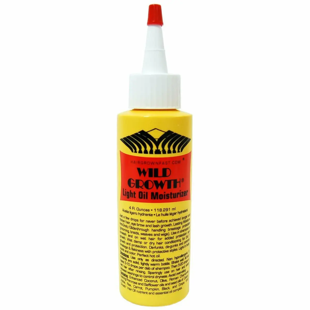 Wild Growth® Light Oil Moisturizer 4Oz 1