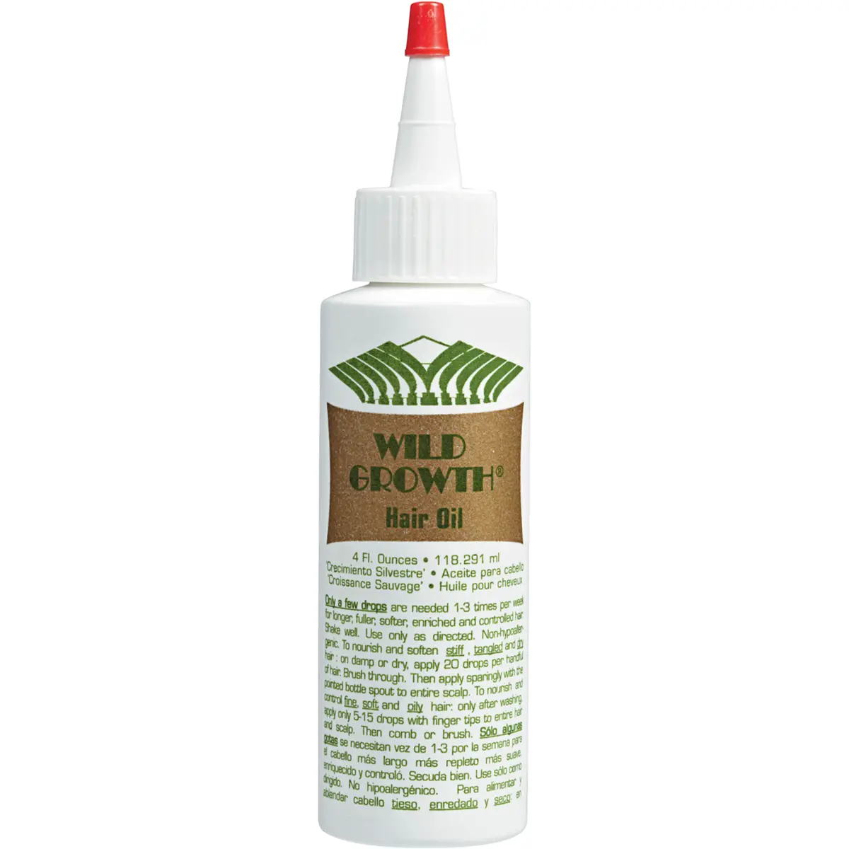Wild Growth®: Hair Oil 4Oz 1