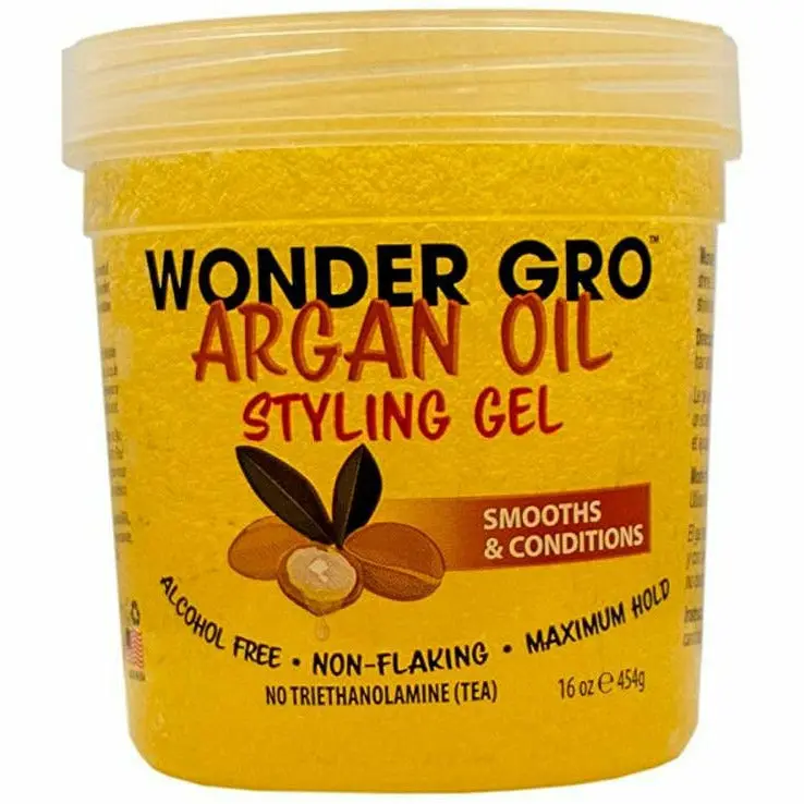 Wonder Gro: Argan Oil Styling Gel 16Oz 1