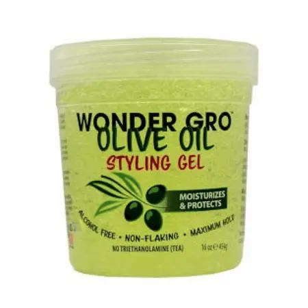 Wonder Gro: Olive Oil Styling Gel 16Oz 1