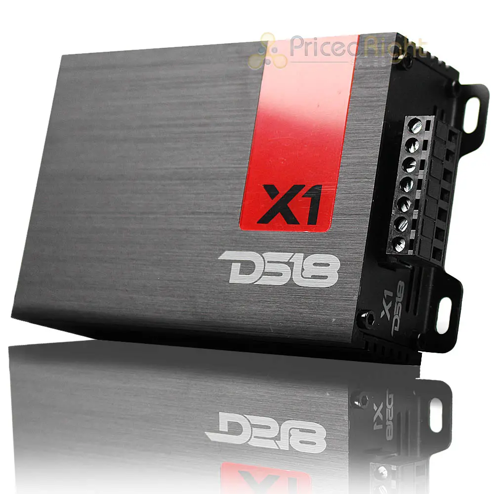 Ds18 Monoblock Amplifier Class D 1 Channel 900 Watt Max Amp Ultra Compact X1 1