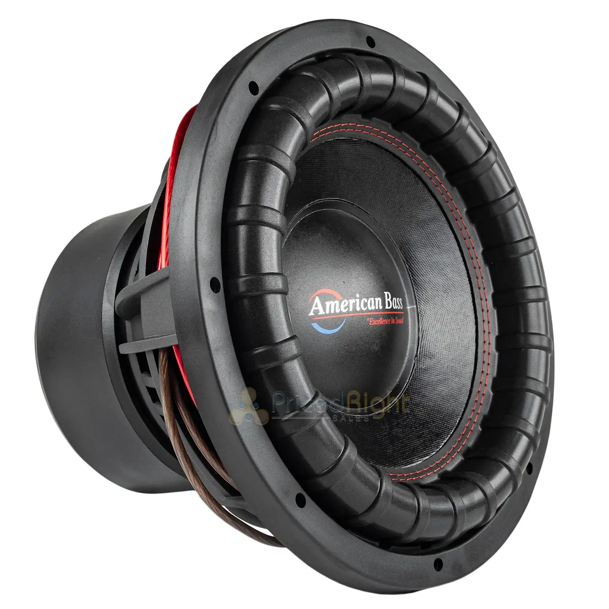 American Bass Xfl-1222 12" Subwoofer Dual 2 Ohm 3000 Watts Max Car Audio Single 1