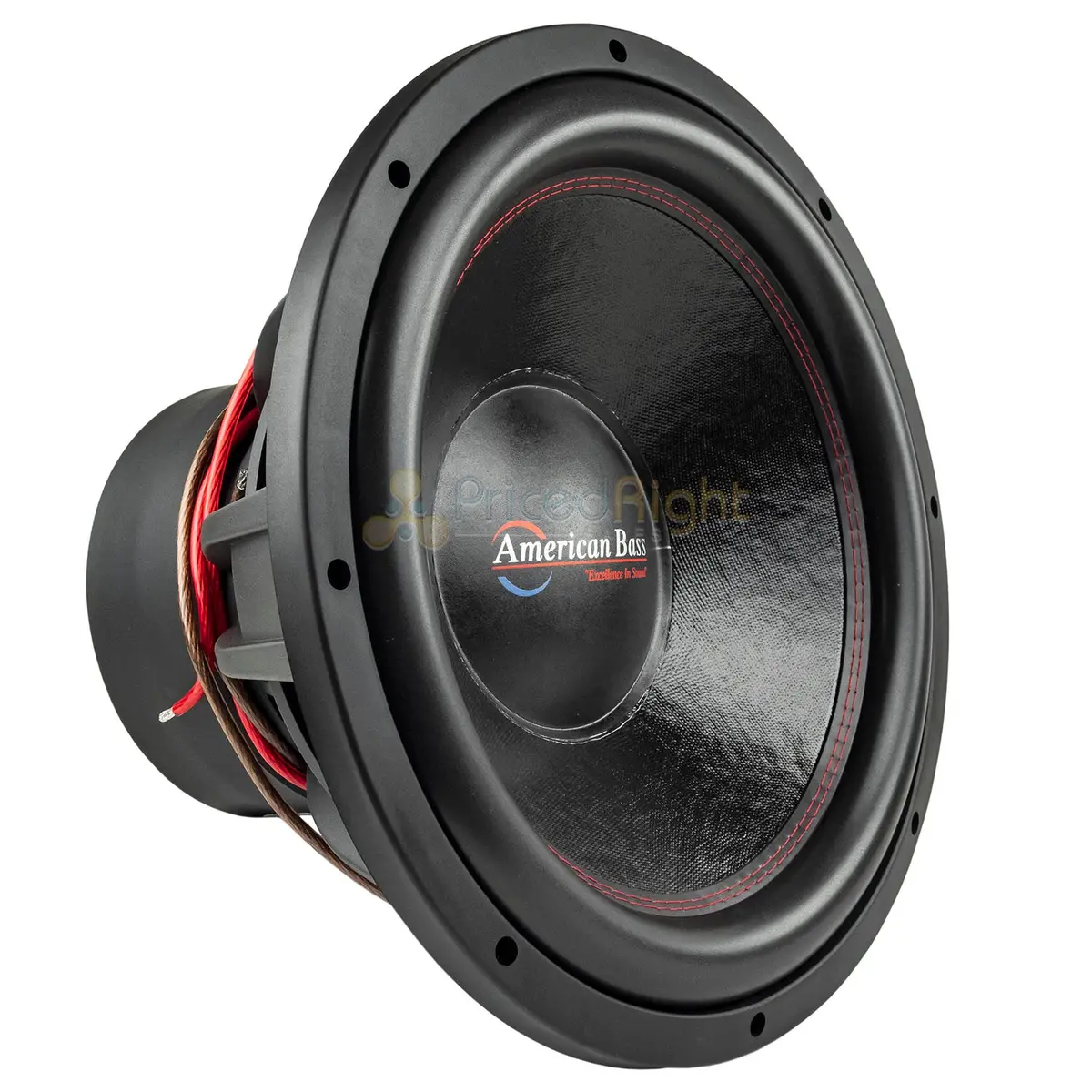 American Bass Xfl-1522 15" Subwoofer Dual 2 Ohm 2000 Watts Max Car Audio Single 1