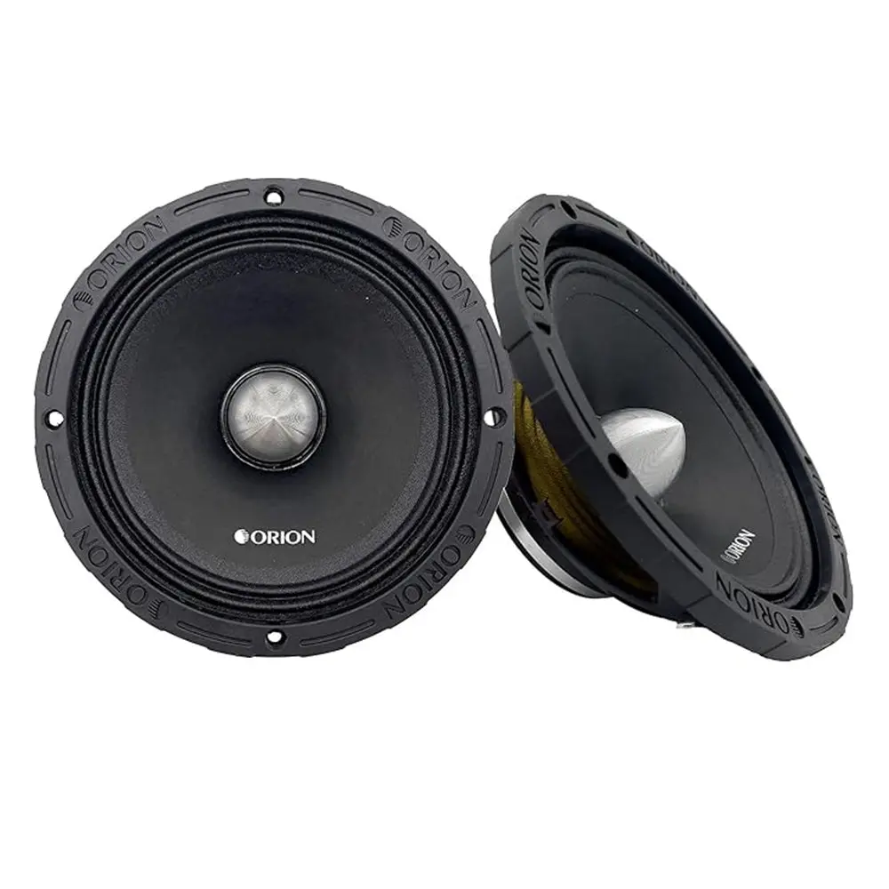 8" Shallow Midrange Speakers 350W Rms 1400W Max 4 Ohm  Orion Xtr804neo 1