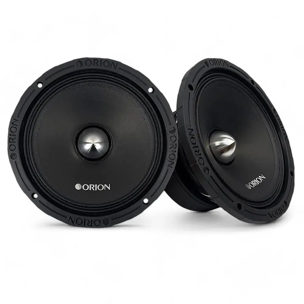 Orion 1600W 8" Mid Range Bass Loud 4 Ohm Set Of 2 Speakers 400W Rms Xtx854 1