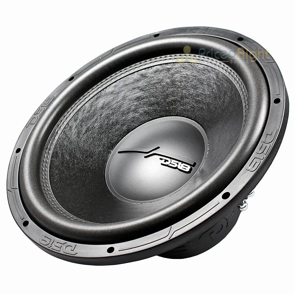 Ds18 15" Subwoofer Dual 2 Ohm 1500W Max 750W Rms Elite Z Series Zr15.2D Single 1