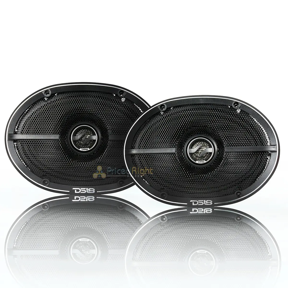 Ds18 5X7" 2 Way Coaxial Speakers Glass Fiber Cone 4 Ohm 70 Watts Rms Zxi-574 1