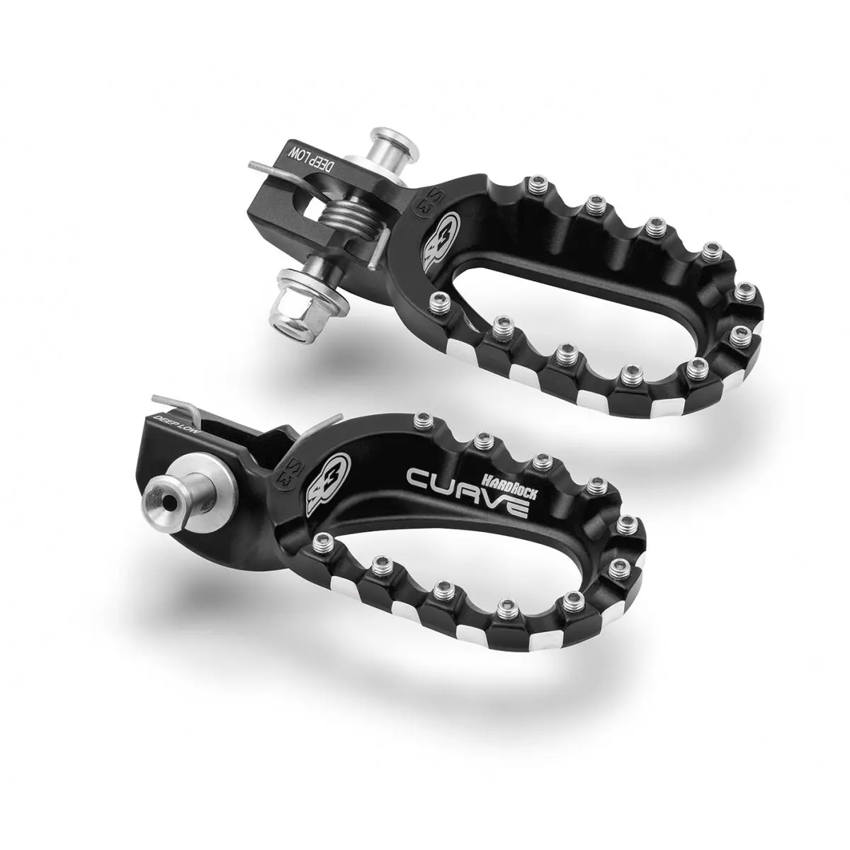 S3 Parts - Hardrock Aluminium Footrests (Tpi Ktm/Husqvarna) 1