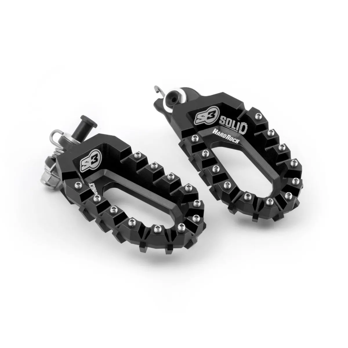 S3 Parts - Adventure Bike Hardrock Aluminium Footrests 1