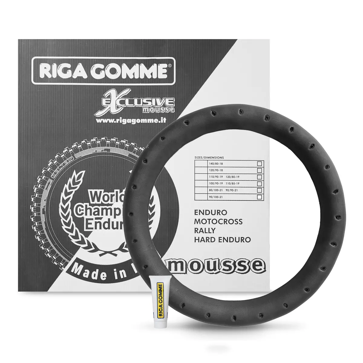 Riga Gomme Front Off-Road Mousse Insert for Tubeless Tires
