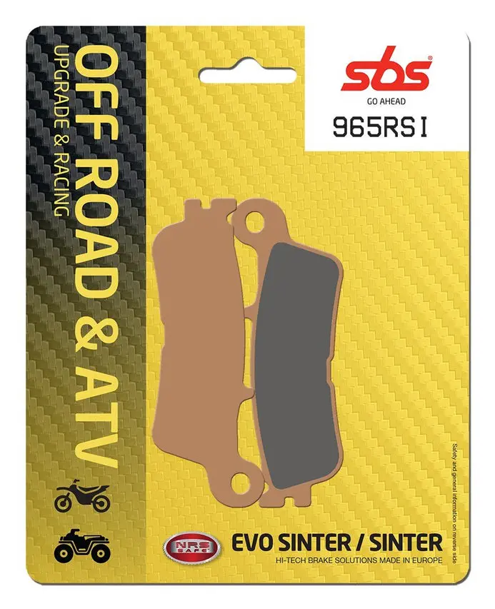 Sbs - Brake Pads 965Rsi (Front) 1