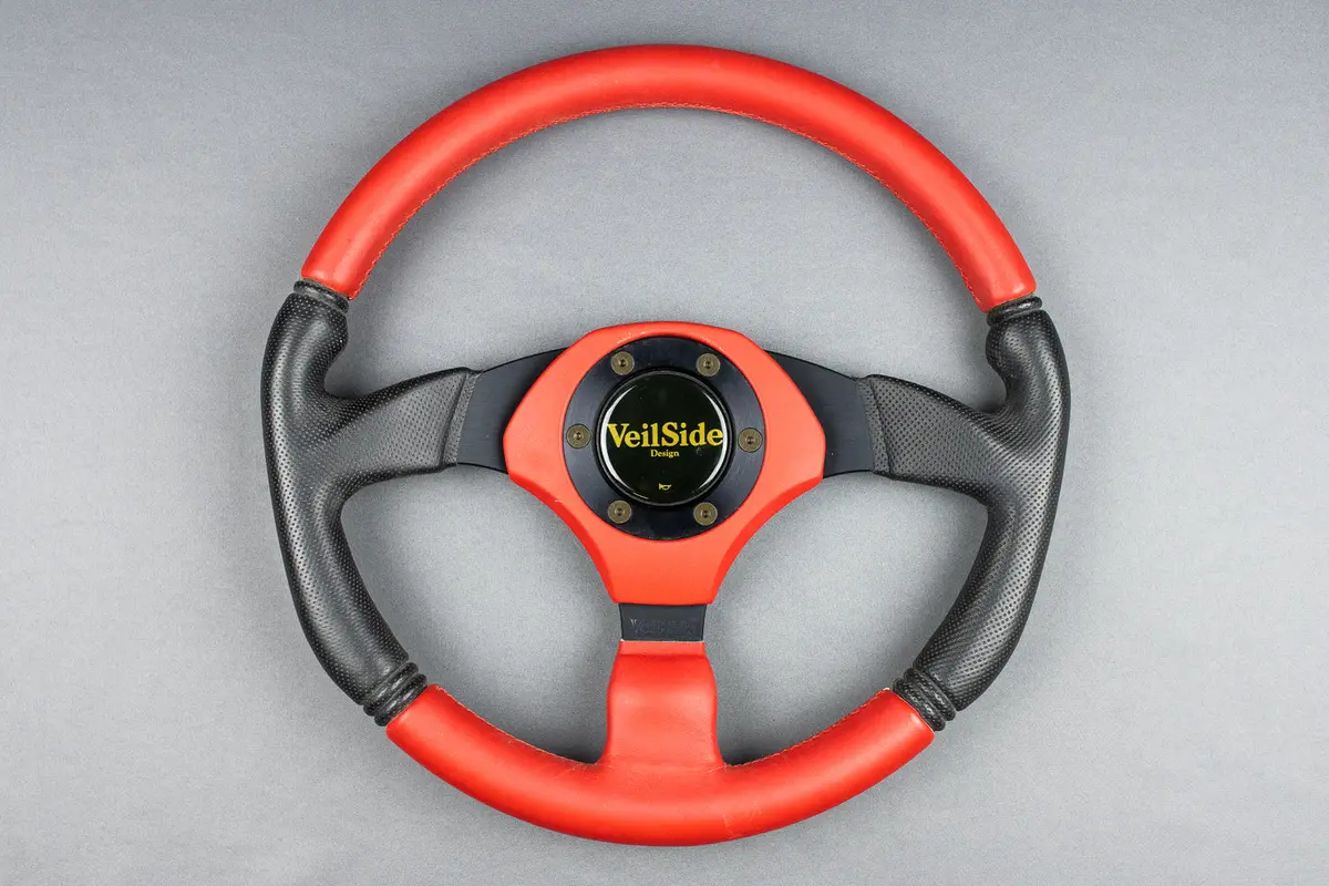 350mm Veilside COMBAT Model Steering Wheel – Aggressive Off-Road Inspired Design