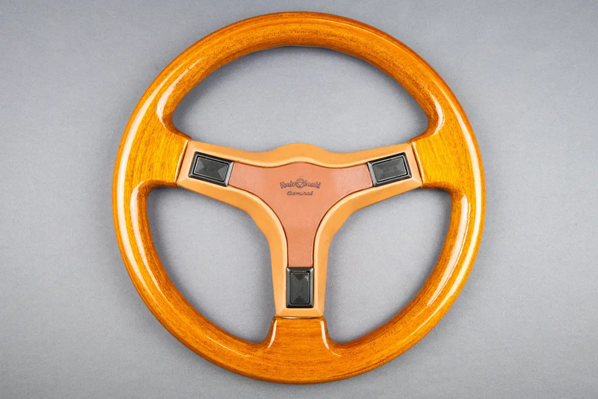 Italvolanti Admiral Steering Wheel – 330mm Classic Sport Diameter