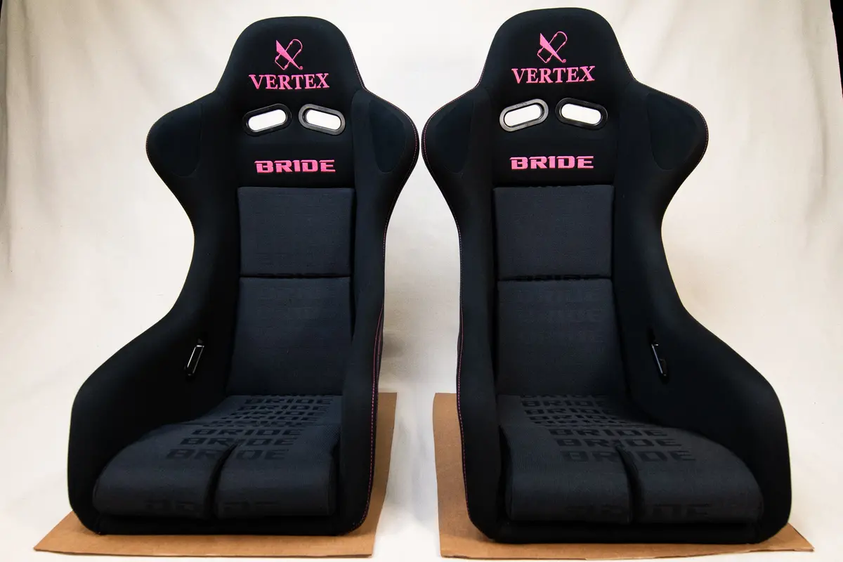 Vertex Bride Zeta III Funky Queen Bucket Seat Set – Pair