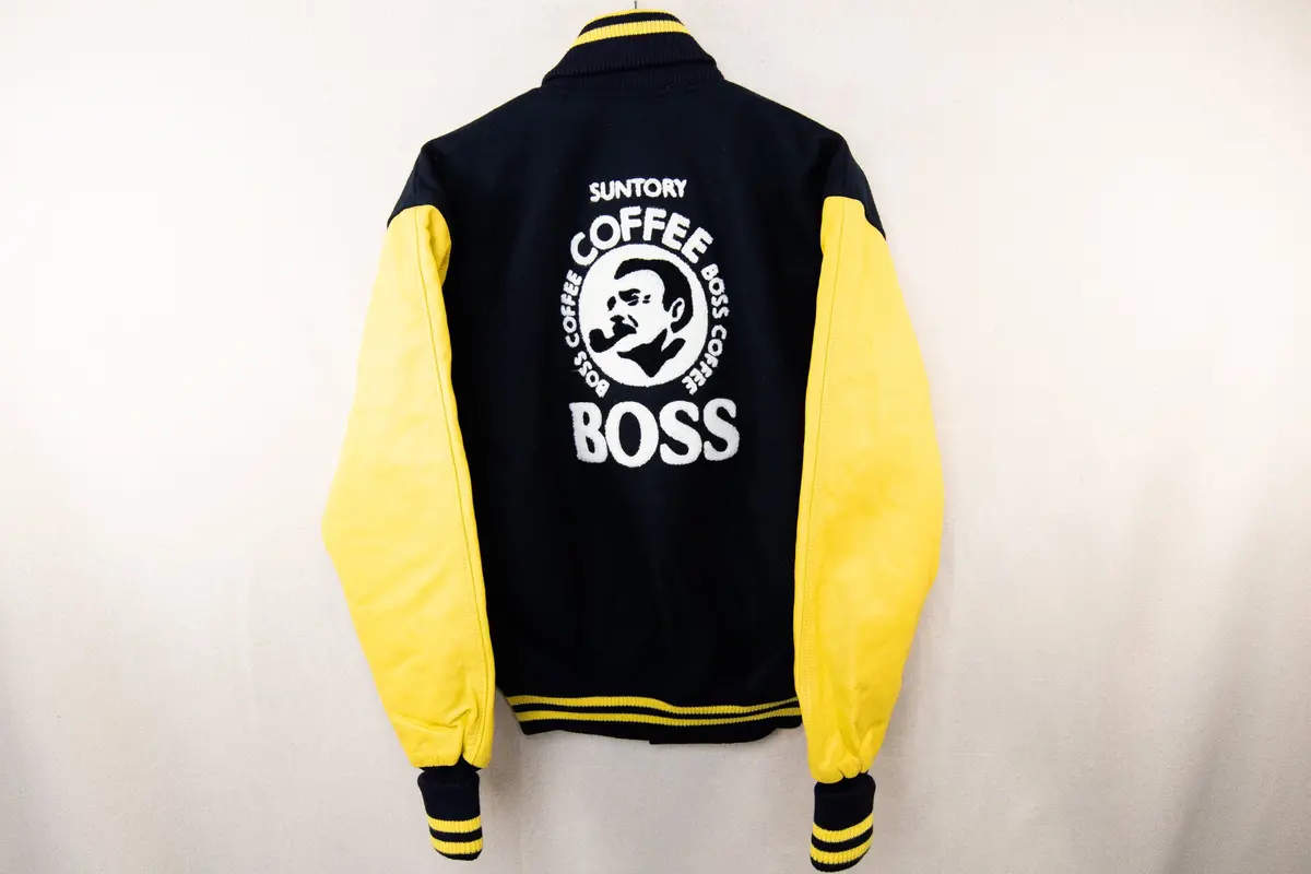 Coffee Boss Stadium-Style Windbreaker – Medium