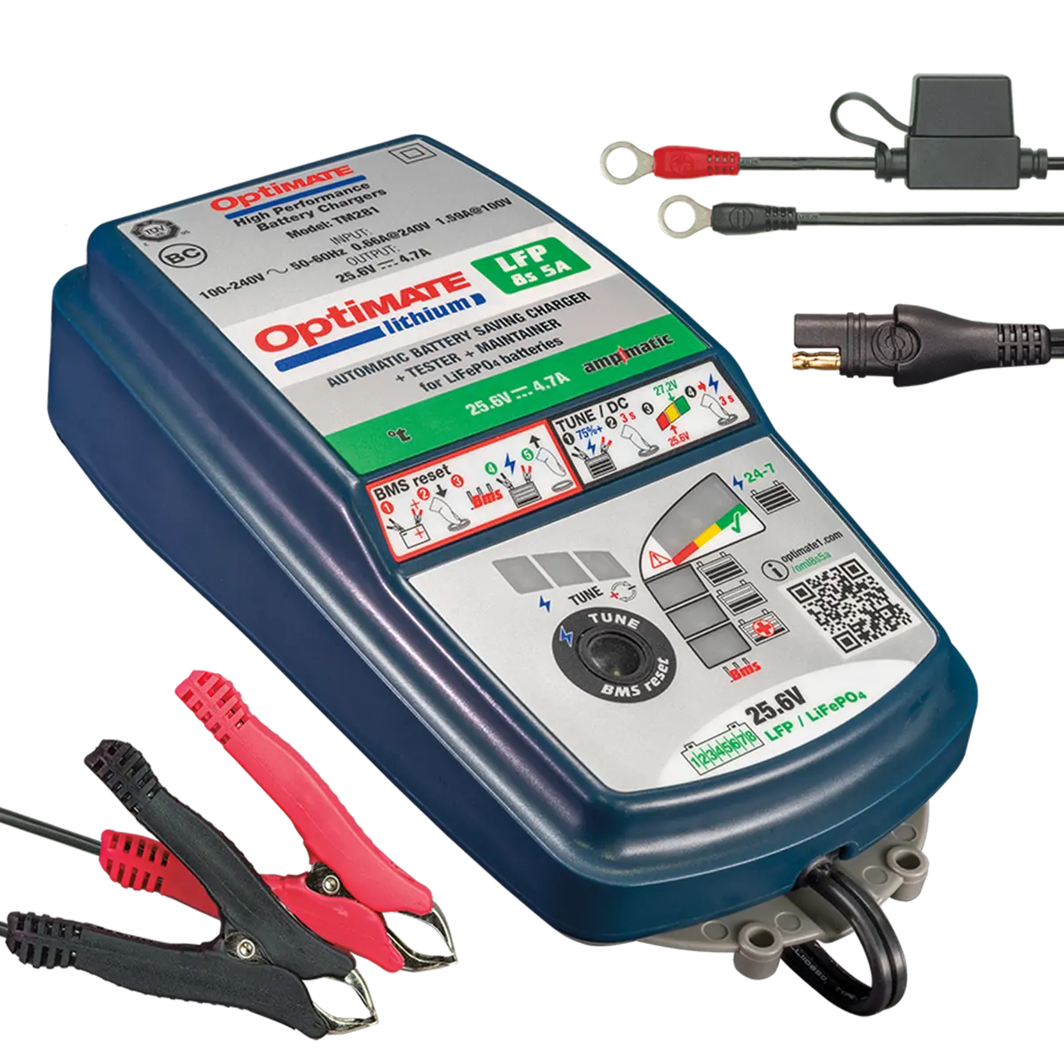 Tecmate - Optimate Lithium 8S 5A 1