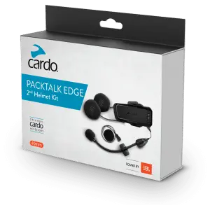 Cardo - Packtalk Edge 2Nd Helmet Kit With Sound By Jbl 1