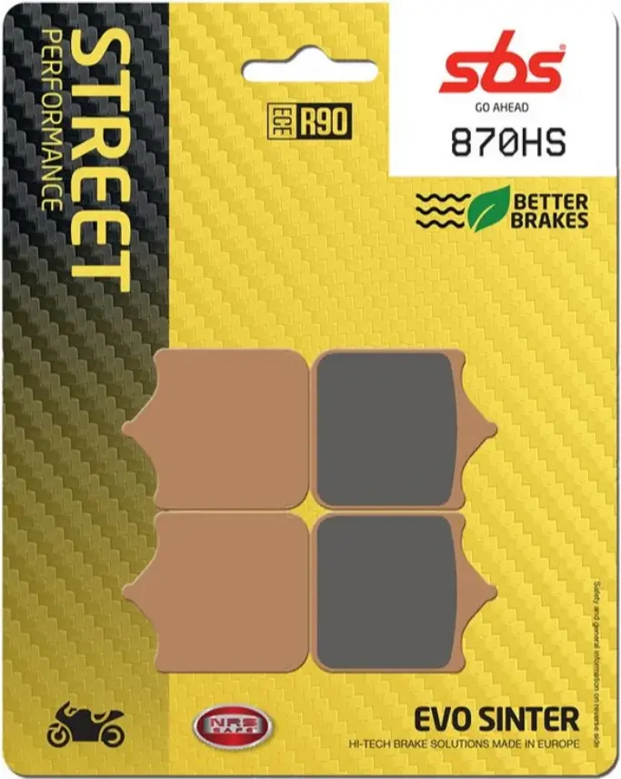 Sbs - Brake Pads 870Hs (Front) 1