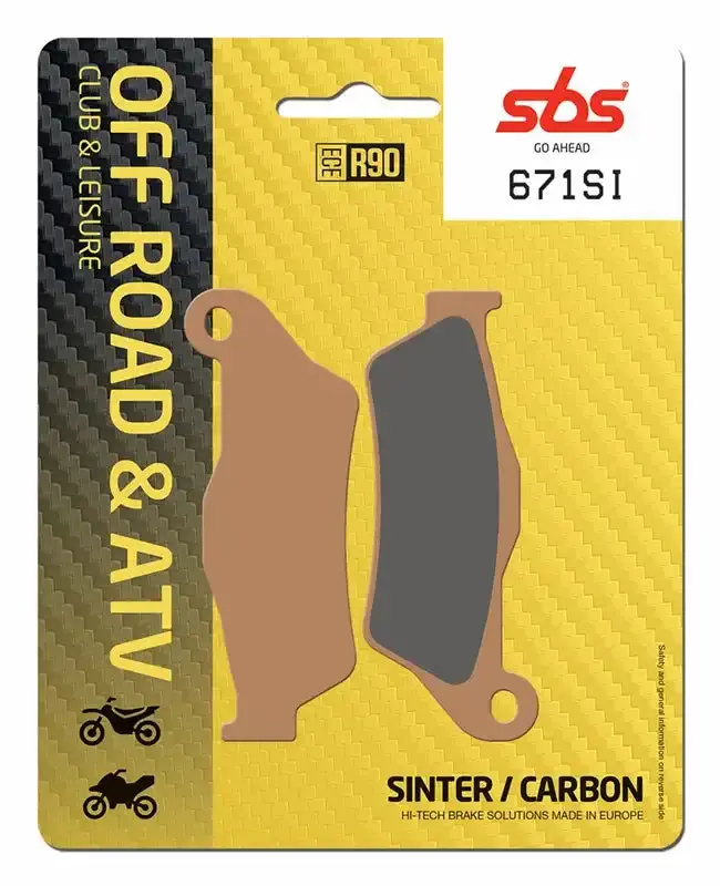 Sbs - Brake Pads 671Si (Front) 1